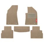 Elegant Carpet Cord Beige Non-Woven Custom Fit Car Mat Compatible With Mg Astor