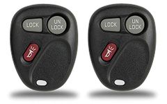 KeylessCanada © 2 New Replacement Keyless Entry Remote Start Car Key Fob LHJ011 for Silverado Tahoe Sierra Yukon Suburban Vehicles