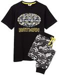 DC Comics Batman Pajamas Camo Mens 