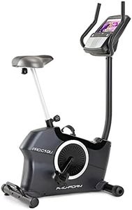 ProForm Pro C10U Exercise Bike with 10” HD Touchscreen and 24 digital resistance levels for home workout on indoor stationary bike, 30 Day iFIT Membership - Black
