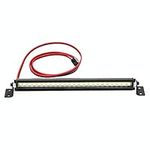 Tbest RC Car Roof Light, Mini Light Bar Roof Lights Lamp with 24 LED Light Fit for 1/10 RC Toy Car(Black) Model Toy