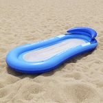 HALAYAYA Pool Inflatable Floating Lounger Pool Float Chair Float Hammock for Swimming Pool Beach Toy (D)