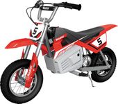 Razor MX350 Dirt Rocket 24 Volt Motocross Electric Dirt Bike for Kids Ages 13 and Above with High Torque Motor and Pneumatic Knobby Tires, Red