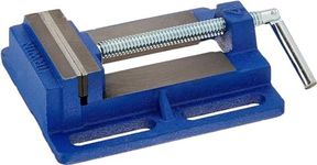 IRWIN Drill Press Vise, 4.5” Jaw Capacity, Forged Iron for Ultimate Durability, Slotted Base for Easy Installation (226340)