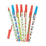 Christmas Characters Stick Pen Assortment - Teaching Supplies & Stationery & Pens & Pencils- 24 Pack