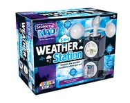 Science Mad 5 in 1 Weather Station For Kids - Learn About Weather Conditions With Fun - Includes Multi Functions, Wind Indicator, Compass, Thermometer, Rainfall Gauge, 6+ Years