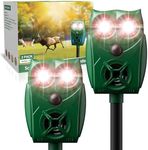 Solar-Powered Ultrasonic Animal Rep