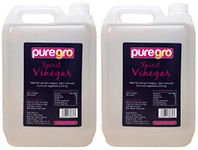 Puregro White Spirit Vinegar, 5 litres (Pack of 2)