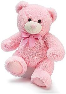 Burton & Burton Plush Pink Bear, 16 inches