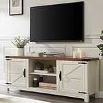 T4TREAM Farmhouse TV Stand for TVs 