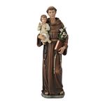 BC Catholic St. Anthony Statue, Blessed Figure, Religious Gift to Dad, Inspirational Home décor, 6" H, Renaissance Sculpture Handmade by Buildclassic