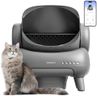 Neakasa M1 Plus Open-Top Self Cleaning Cat Litter Box, Automatic Cat Litter Box with APP Control, Odor-Free Waste Disposal Includes Trash Bags