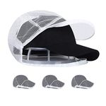 HTjing Hat Washer for Washing Machine, 3 Pack Baseball Hat Washer Suitable for Washing Machine or Dishwasher, Hat Cleaner for Baseball Caps, Hat Protector for Washing Machine