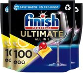 FINISH ULTIMATE ALL IN 1 DISHWASHER 100 TABS - LEMON (PACK OF 3)
