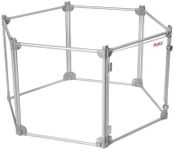 PaWz Pet Clear Playpen 6 Panels, In