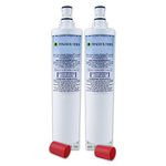 Finerfilters FF-94 Fridge Water Filter Cartridge Compatible with Whirlpool SBS002, also replaces SBS002, S20BRS, 4396508, 481281729632 (2 Pack)