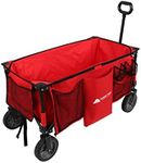 Ozark-Trail Folding Wagon, Red