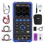 OWON HDS2202S 3 in 1 Handheld Oscilloscope,200Mhz Bandwidth USB Type C with 3.5 inch LCD Display, 20000 Counts Digital Multimeter, 2CH Digital Oscilloscope 1CH Generator