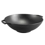 Lodge 14 Inch Cast Iron Wok/Wok en fonte de 14 pouces