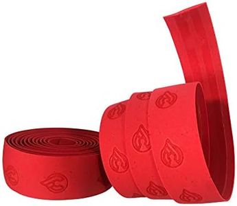 Cinelli Cork Gel Ribbon Handlebar Tape, Red