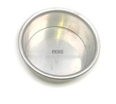 Prime Bakers and Moulders Round Aluminum Cake Baking Mould - Tin pan for Oven (8 Inch)