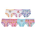 Disney Little Girls Princess 7 Pack Underwear, Multi, 4T