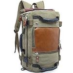 KAKA Travel Laptop Backpack, Green,