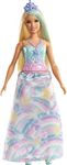 Barbie Dreamtopia Princess Doll, Approximately 12 Inch, Wearing Rainbow Outfit