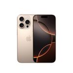 Apple iPhone 16 Pro 256 GB: 5G Mobile phone with Camera Control, 4K 120 fps Dolby Vision and a Huge Leap in Battery Life. Works with AirPods; Desert Titanium