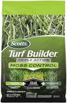Scotts Turf Builder Triple Action for Moss Control, Moss Killer and Lawn Fertilizer, Covers Up to 4,000 sq. ft., 20 lbs.