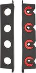 Twist Lock Utility 4 Rod Rack Black/Red