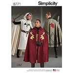 Simplicity 8771 Unisex Cape and Tab