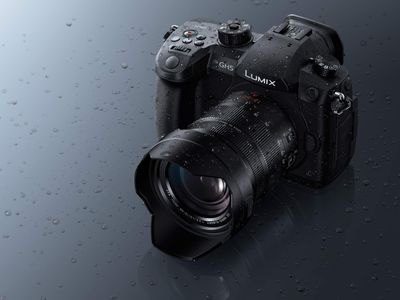 Panasonic Lumix G Camera, 20.3MP, 12-60mm Leica Lens, 6K Video, Black