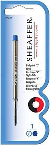 Recambio boligrafo k Sheaffer color azul trazo fino (12 unidades)