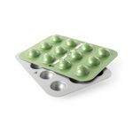 Nordic Ware Formed Donut Hole and Cake Pop Pan, Aurora Green