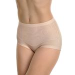 Angelina Women's Slimming High Waist Briefs (6-Pack) - Multicoloured - Large