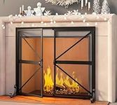 Fire Beauty Fireplace Screen with D