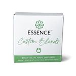 Essence Nasal Diffuser | Essential Oil Ring | Silicone Nose Inhaler Bundle Pack (Custom Blends)