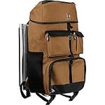 Lencca LOGAN_LENLEA221 Business Traveler Student Computer Backpack Laptop Plus Adaptable SLR/DSLR Camera and Accessories Rucksack Bag, up to 17-Inch, Sandstorm Brown