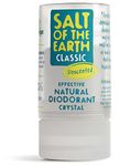 Salt of the Earth - Natural Deodorant Crystal Classic - Effective Crystal Deodorant, Fragrance Free, Vegan, cruelty Free - Suitable for Women, Men, and Kids - 90g