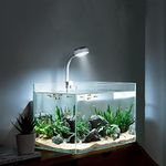 BigTron Full Spectrum Aquarium Light, Small Clip Light for Fish Tank