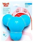 West Paw Zogoflex Tux Interactive Treat Dispensing Dog Chew Toy for Aggressive Chewers, 100% Guaranteed Tough, It Floats!, Made in USA, Small, Aqua