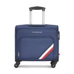 Tommy Hilfiger Roosevelt Polyester Unisex Overnighter - Navy, 44CM