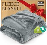 Utopia Bedding Fleece Blanket Queen