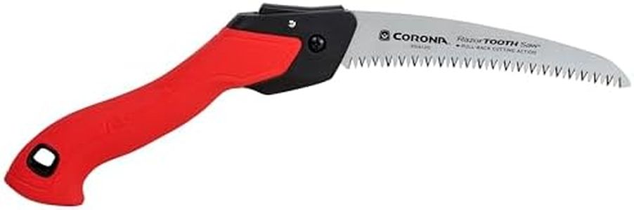 Corona RS16120 Razor Tooth Folding Saw, 7-Inch, Red