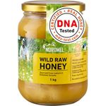 Pure Natural Wild Raw Honey 1KG - Unpasteurised, Unfiltered, Crystallized, Natural Estonian Honey - Harvested Sustainably Using 100% Green Energy by Nordmel