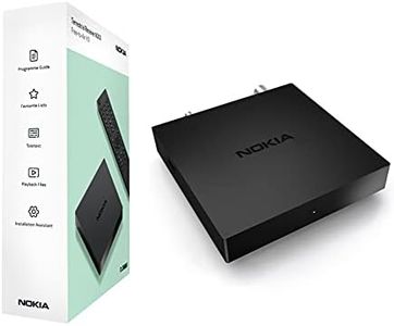 Nokia Decoder DVB-T2, Digitale Terrestre, HD, USB, HDMI, Ricevitore Terrestre Con Telecomando
