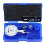 Accusize Industrial Tools 0.0005'' x 0.30'' (Resolution x Travel) Big Face Dial Test Indicators, Standard Deac, S990-C117