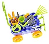 Dimple Garden Wagon & Tools Toy Set