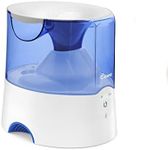 Crane Warm Mist Humidifier, 0.5 Gallon, Air Humidifier for Home Bedroom and Office, Blue & White